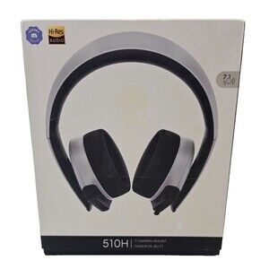 WN Alienware Wired 7.1 Gaming Headset Lunar Light W510H-L Headphones W Mic NEW